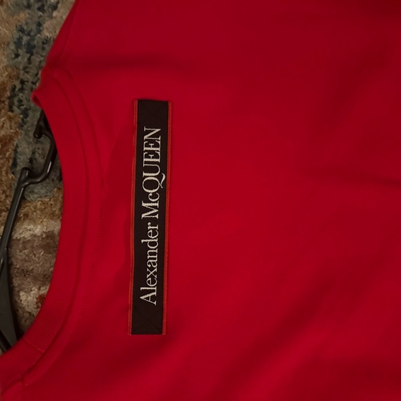 Alexander McQueen Red Crew Neck - Picture 8 of 8